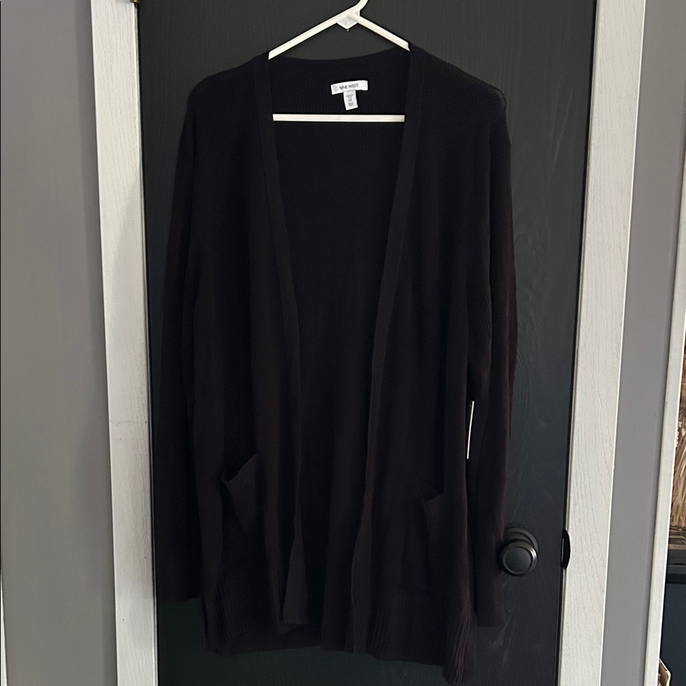 Nine West Classic Black Cardigan